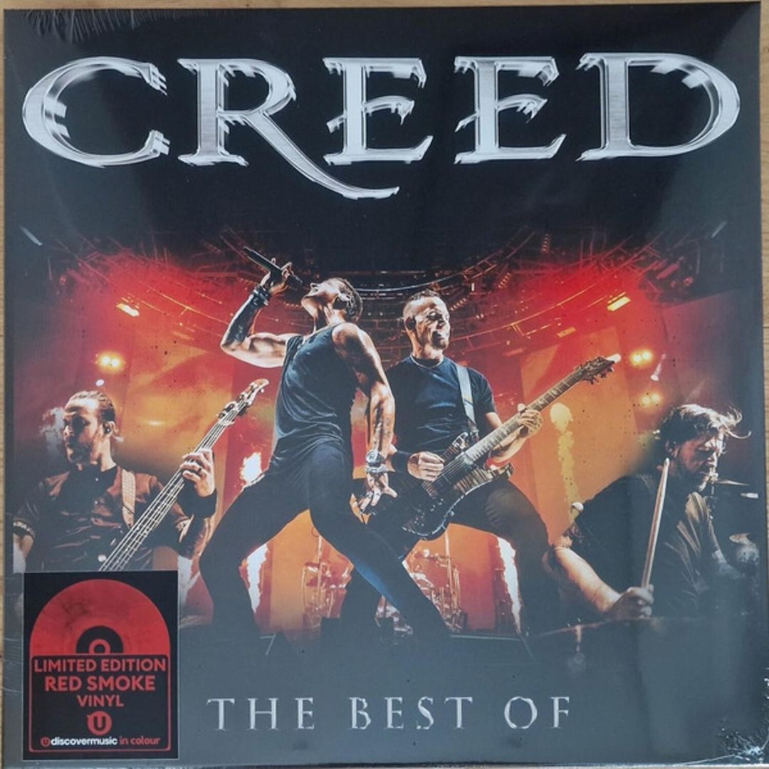 Best of Creed [Red Marble Colored Vinyl] cover art