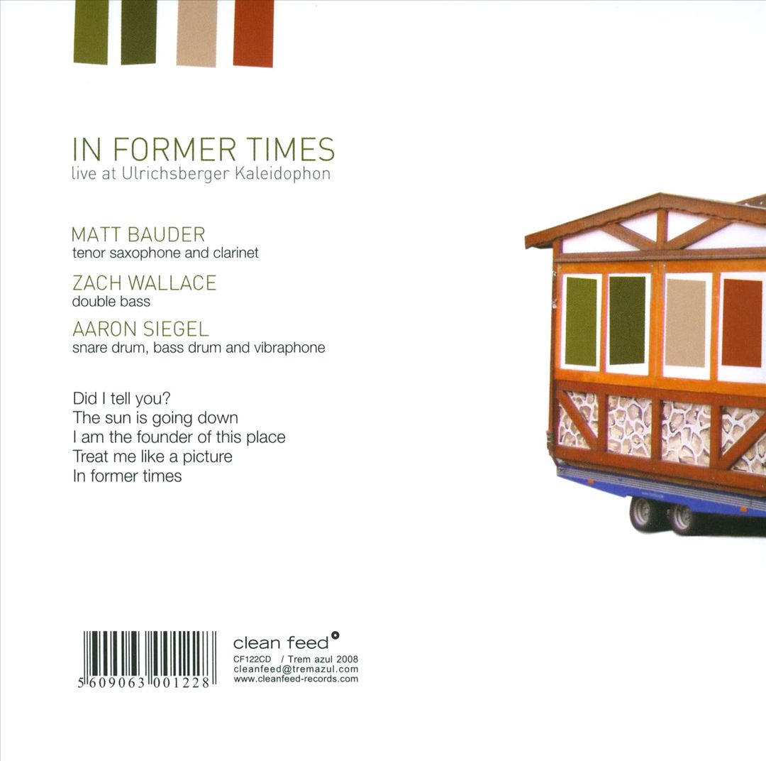 In Former Times cover art