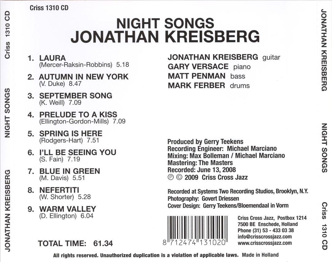 Night Songs cover art