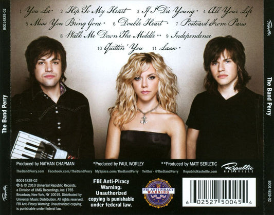 Band Perry cover art