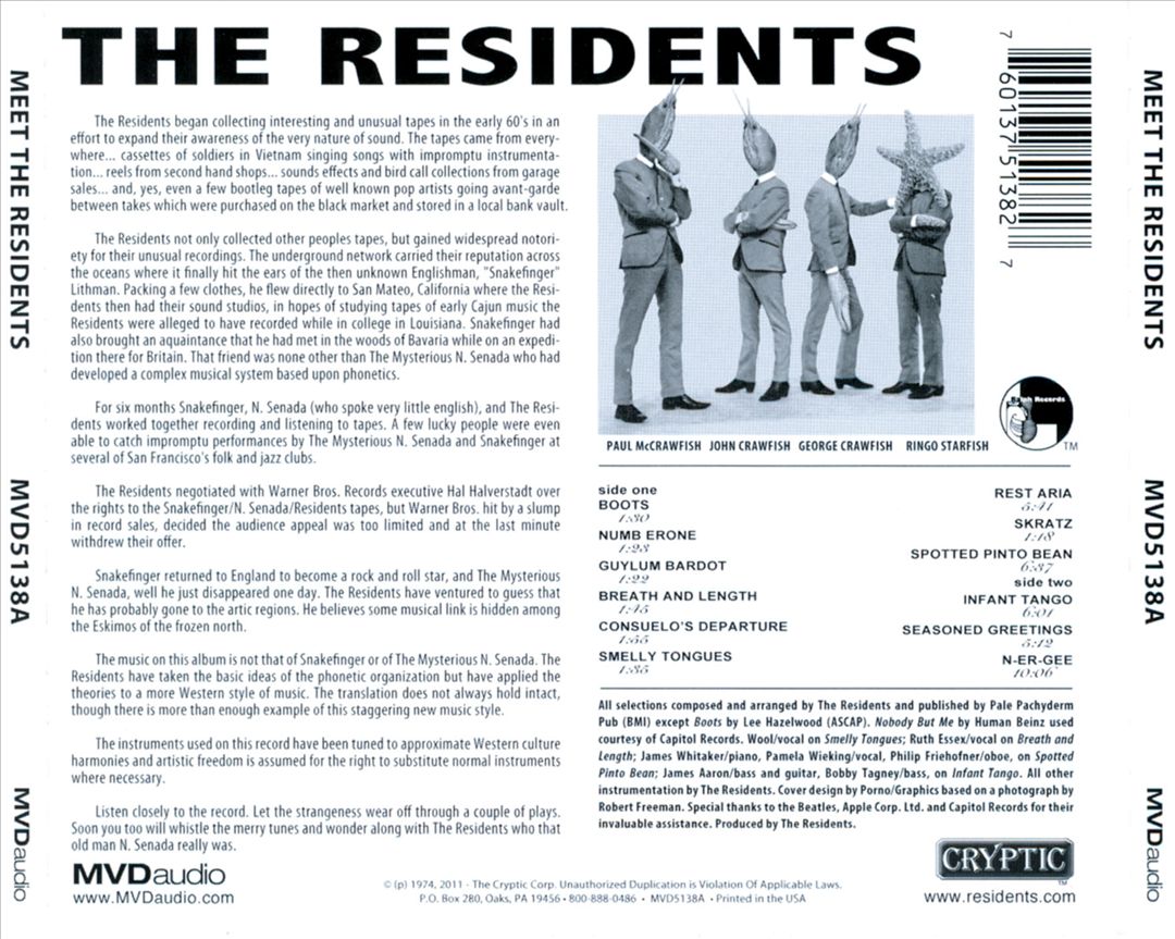 Meet the Residents cover art