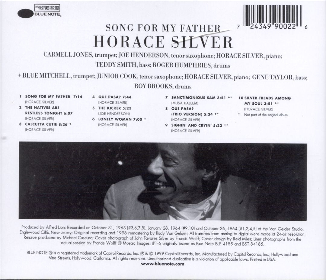 Song for My Father cover art