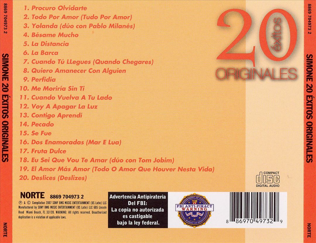 20 Exitos Originales cover art