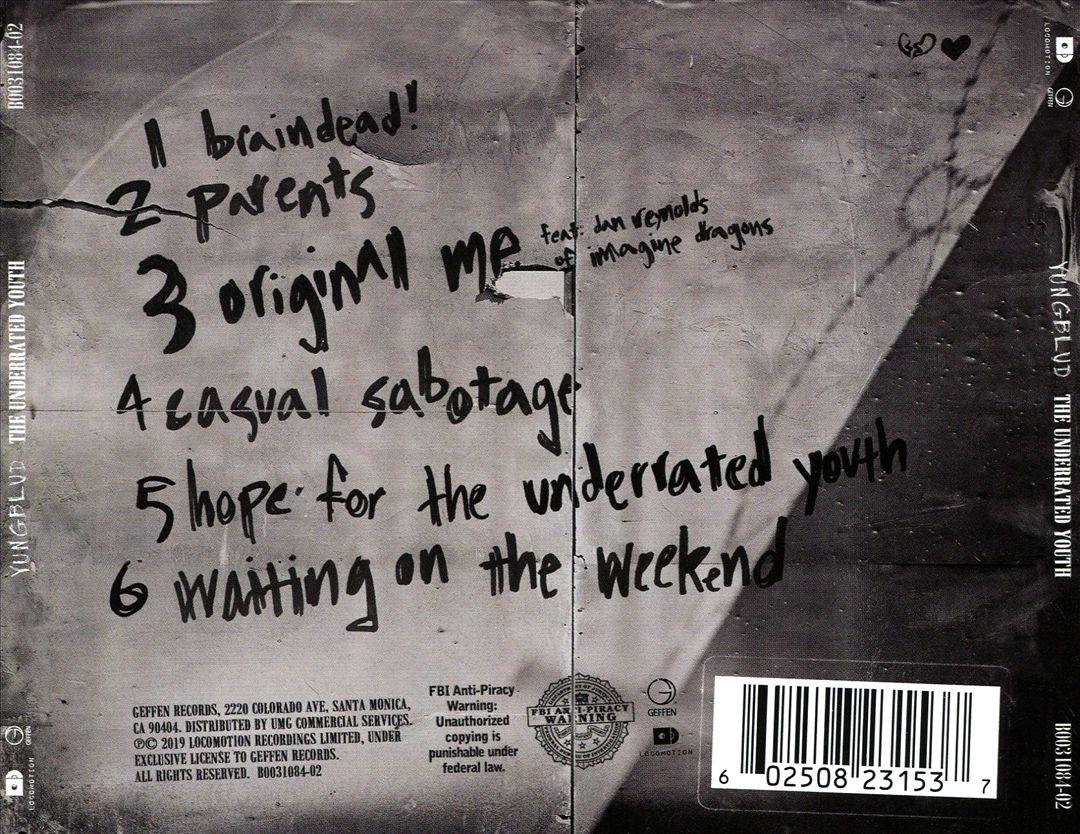Underrated Youth cover art