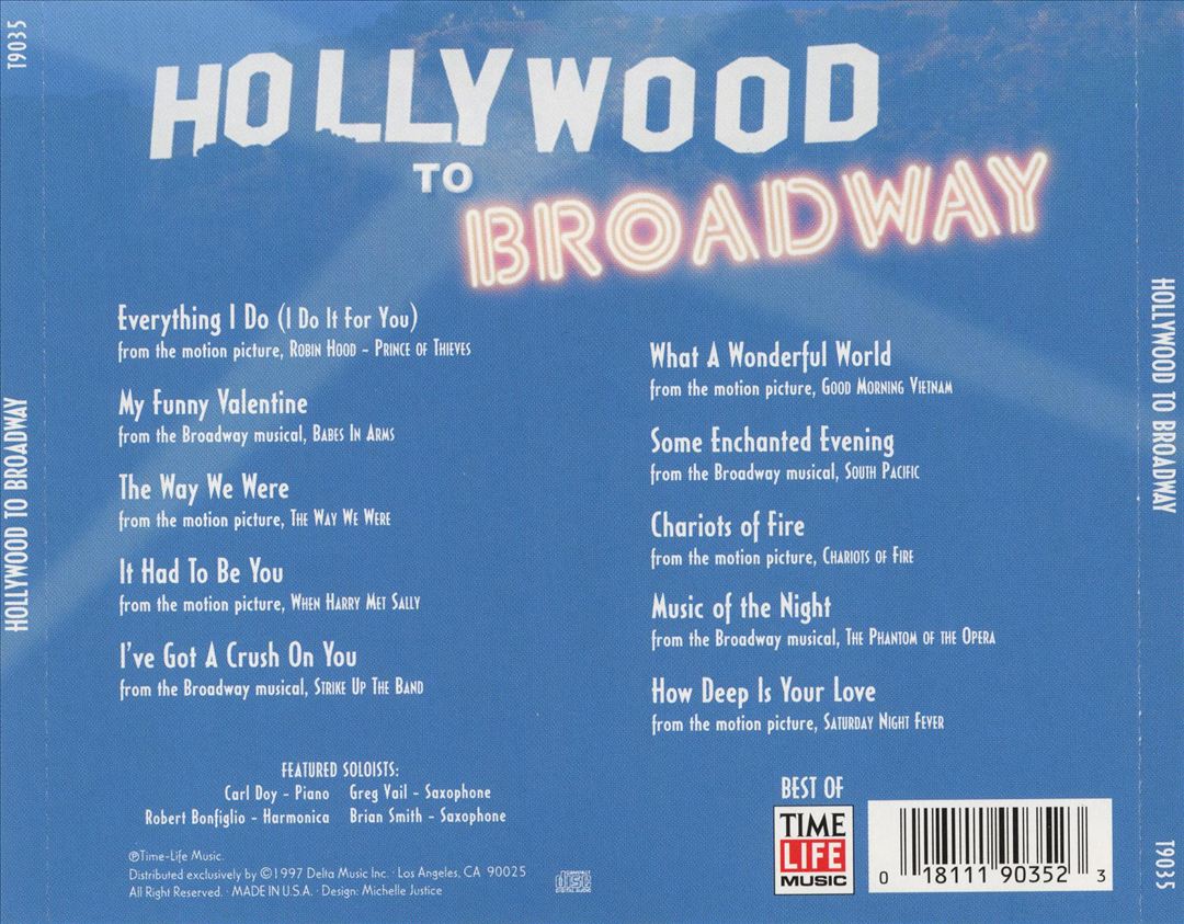 Hollywood to Broadway, Vol. 4 cover art