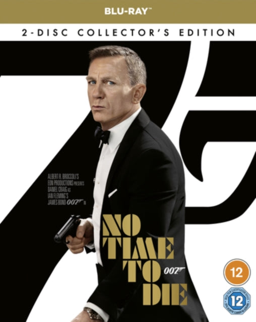 NO TIME TO DIE BD cover art