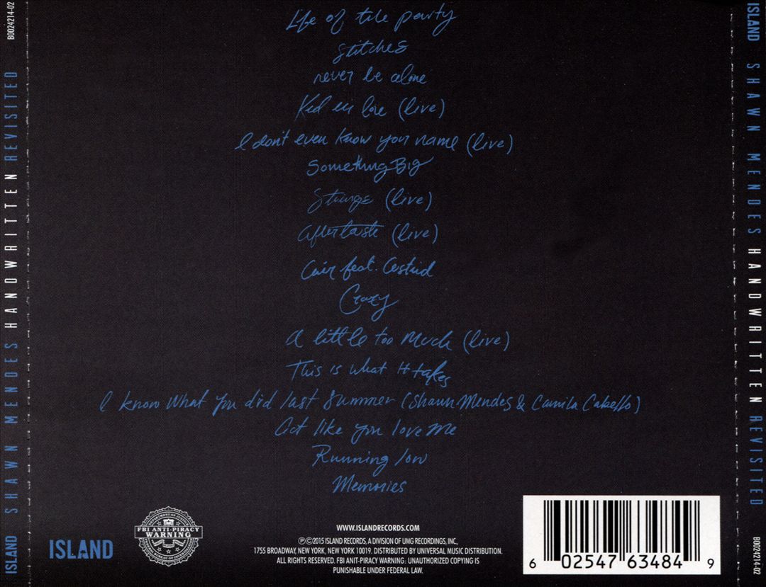 Handwritten [Revisited] cover art