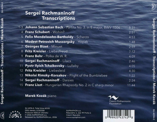 Rachmaninoff: Transcriptions cover art