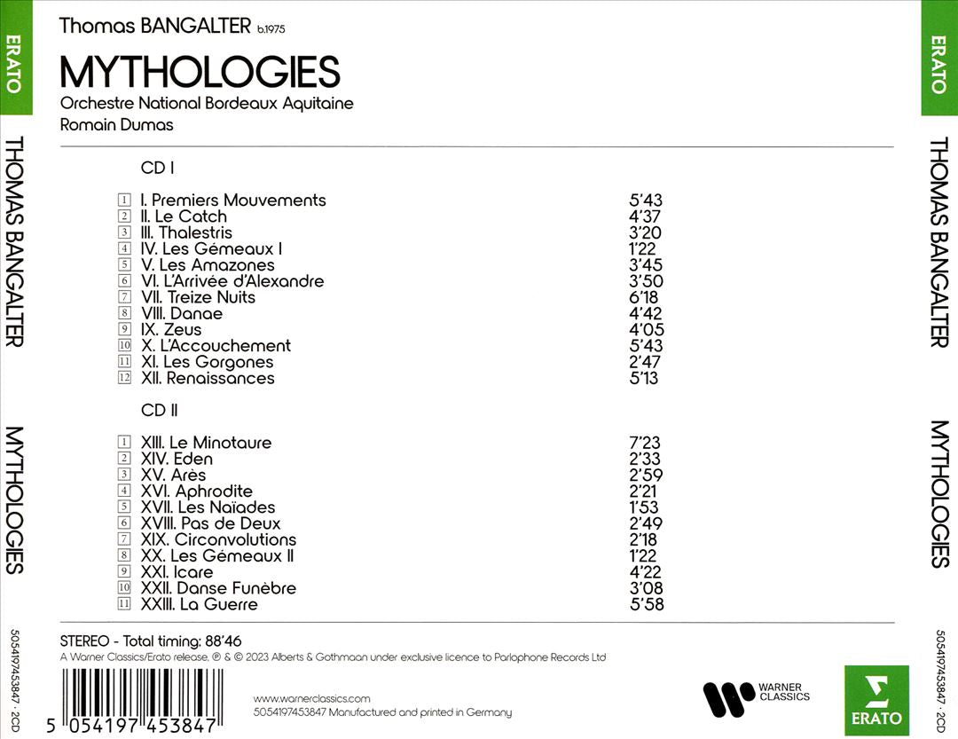 Thomas Bangalter: Mythologies cover art