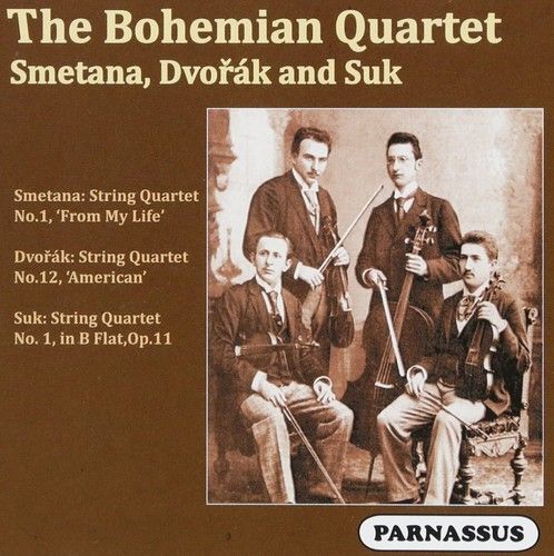 Bohemian String Quartet plays Smetana, Dvorák & Suk cover art