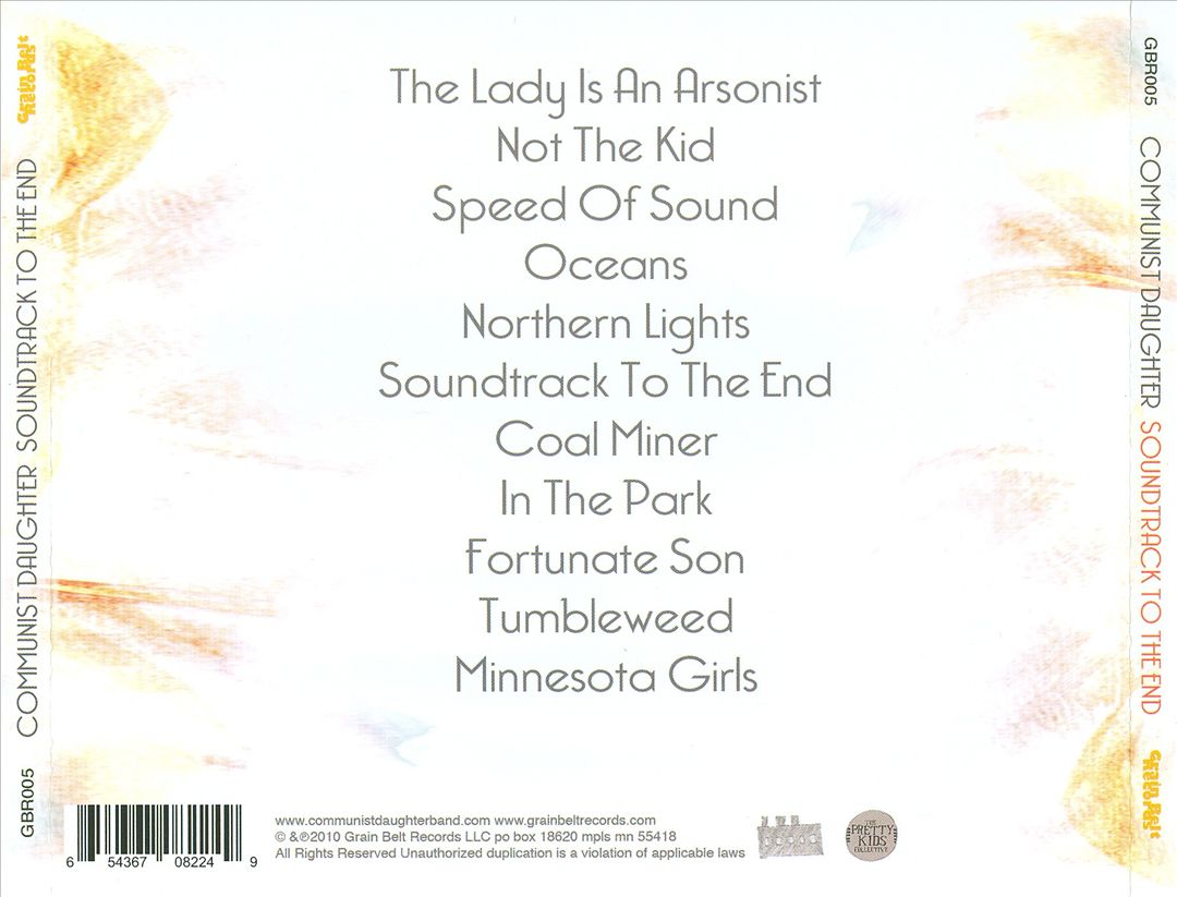 Soundtrack to the End cover art