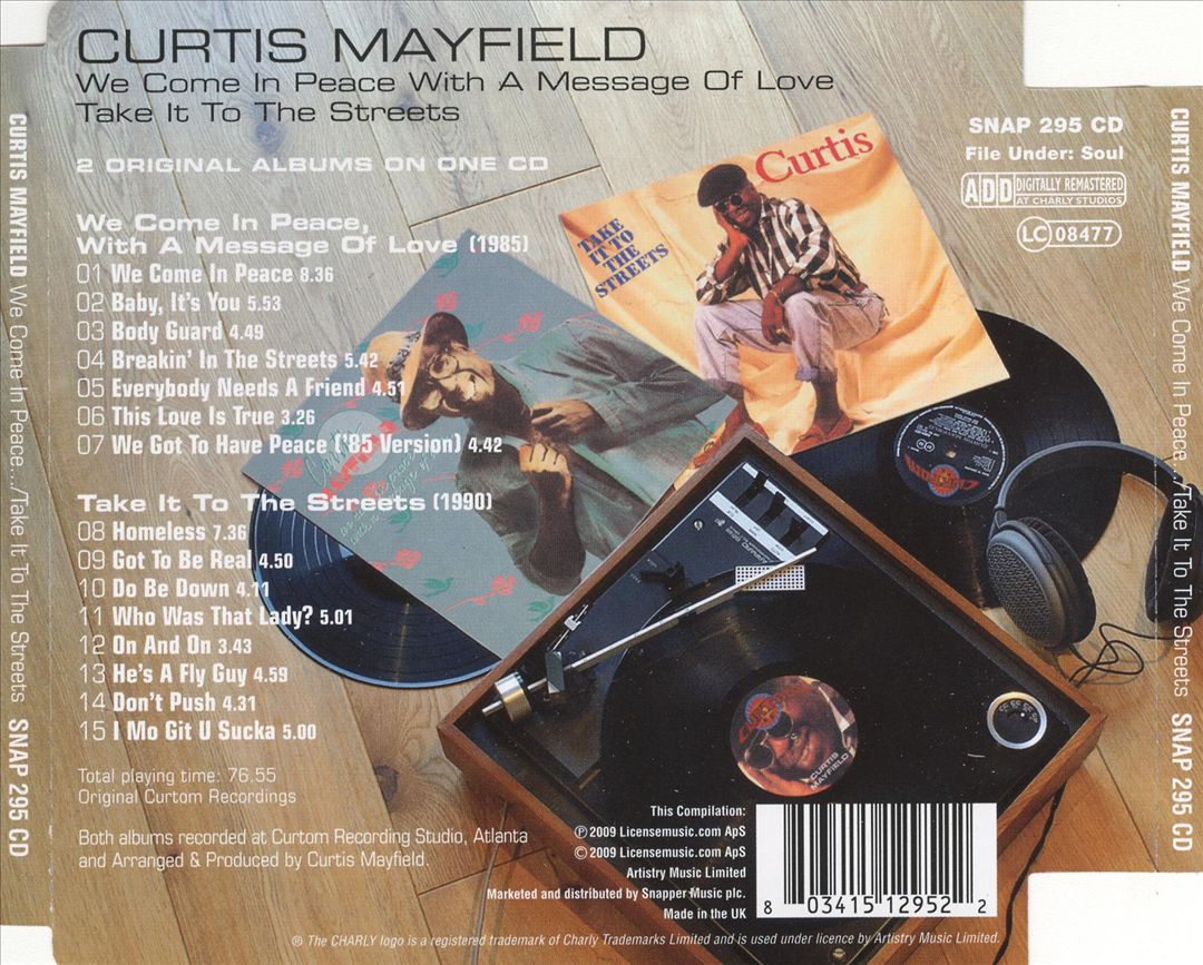 We Come in Peace with a Message of Love/Take It to the Streets cover art