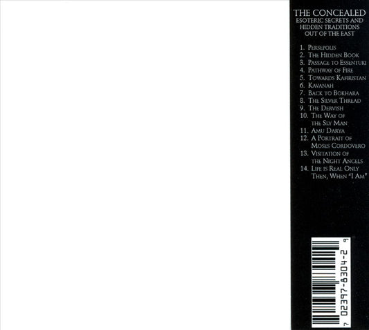 Concealed cover art