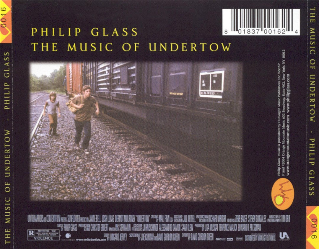 Philip Glass: The Music of Undertow cover art