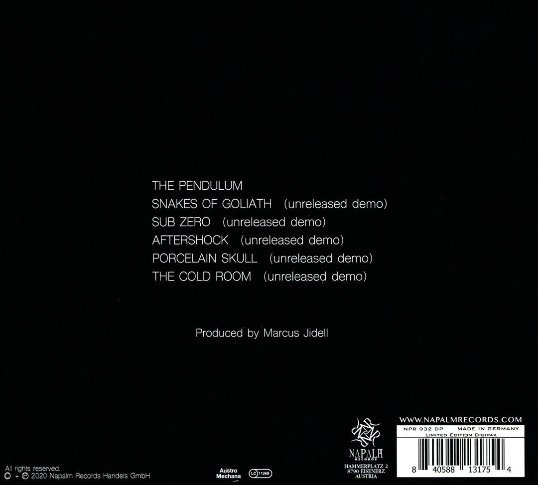 Pendulum cover art