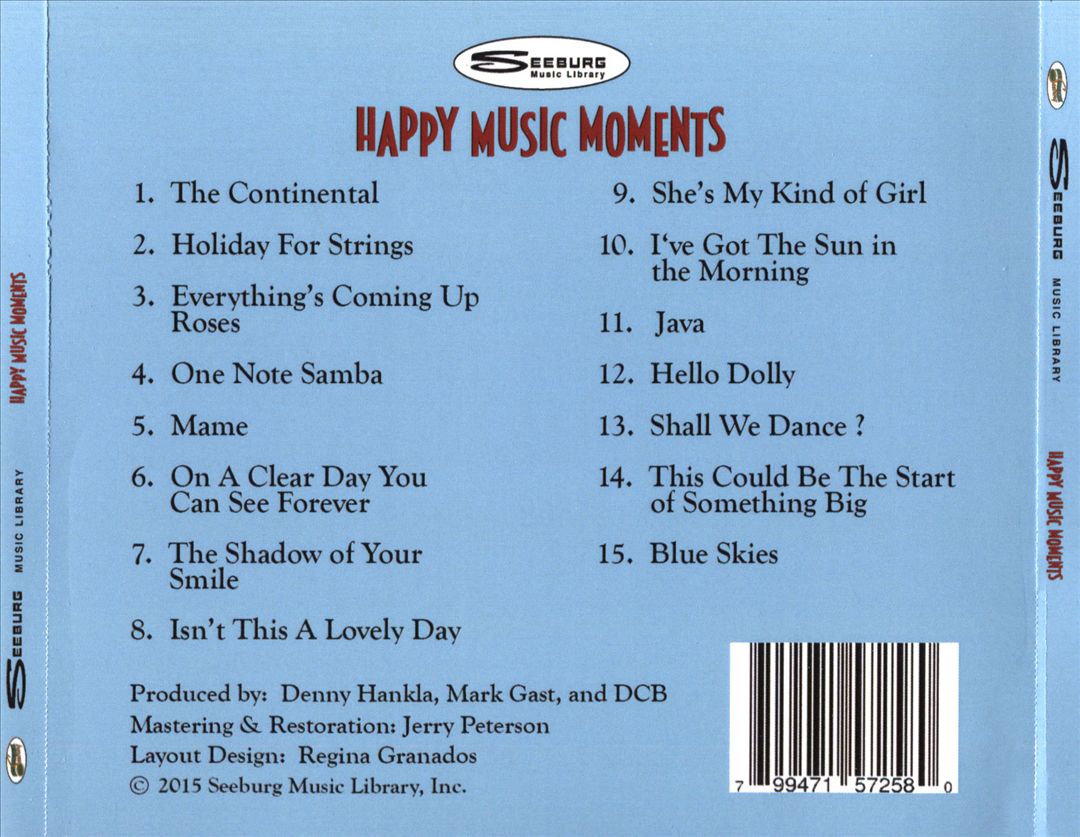 Happy Music Moments cover art