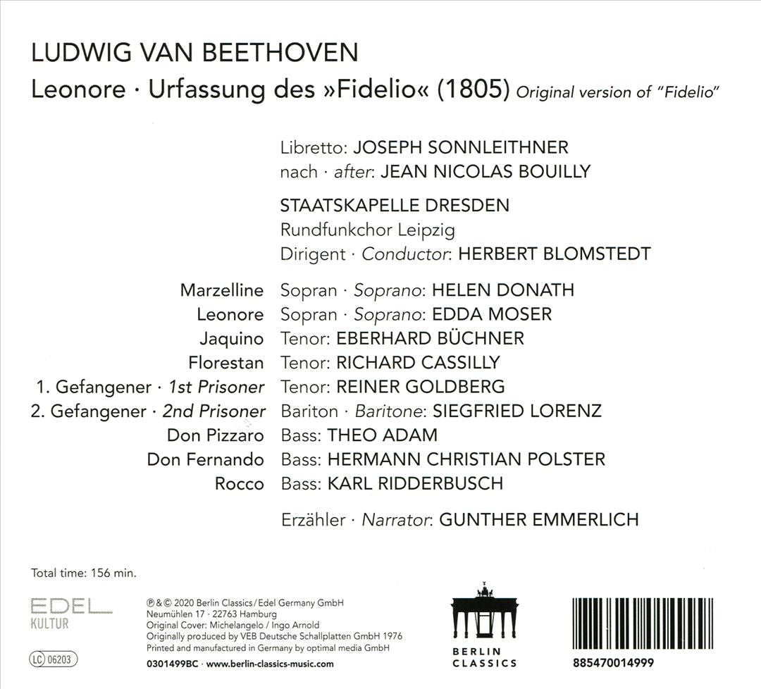 Beethoven: Leonore cover art