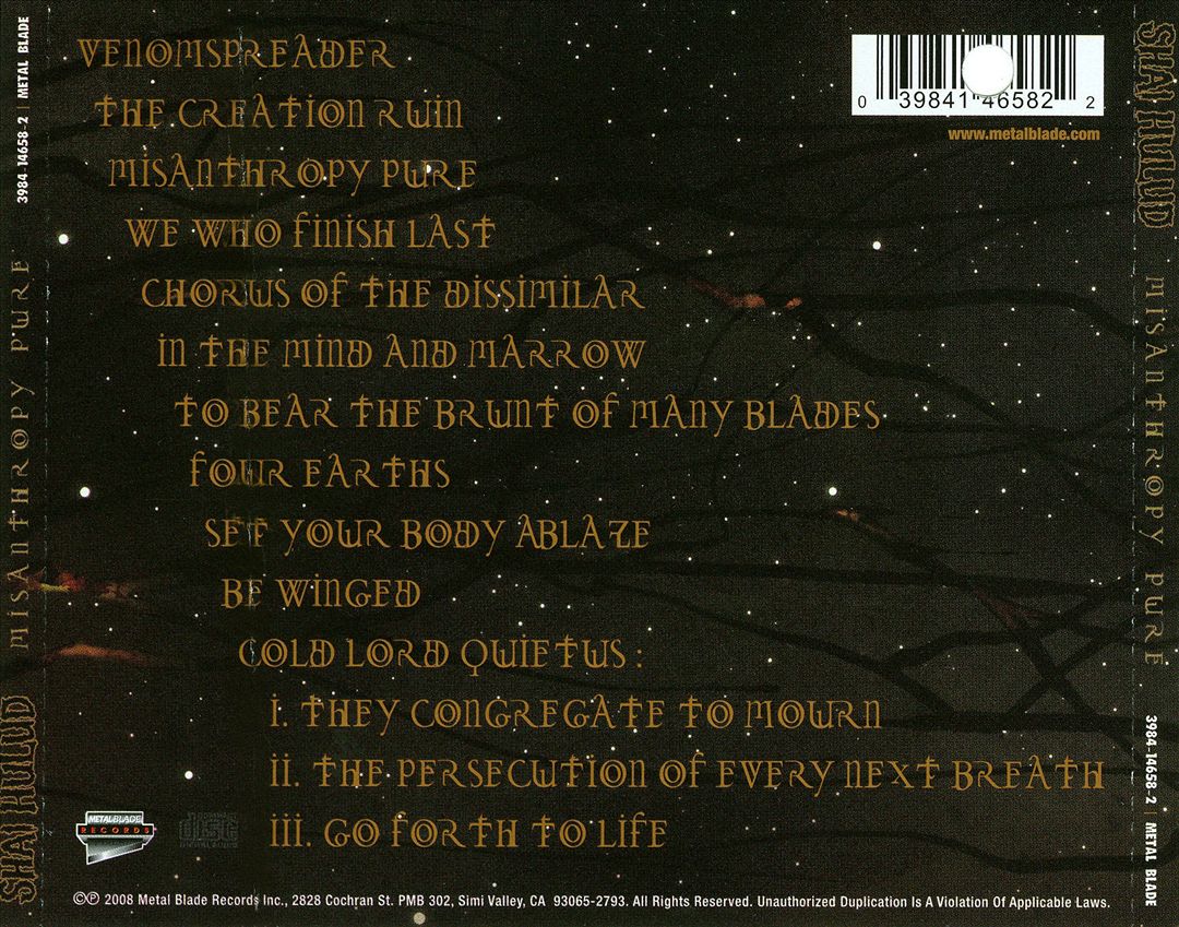 Misanthropy Pure cover art