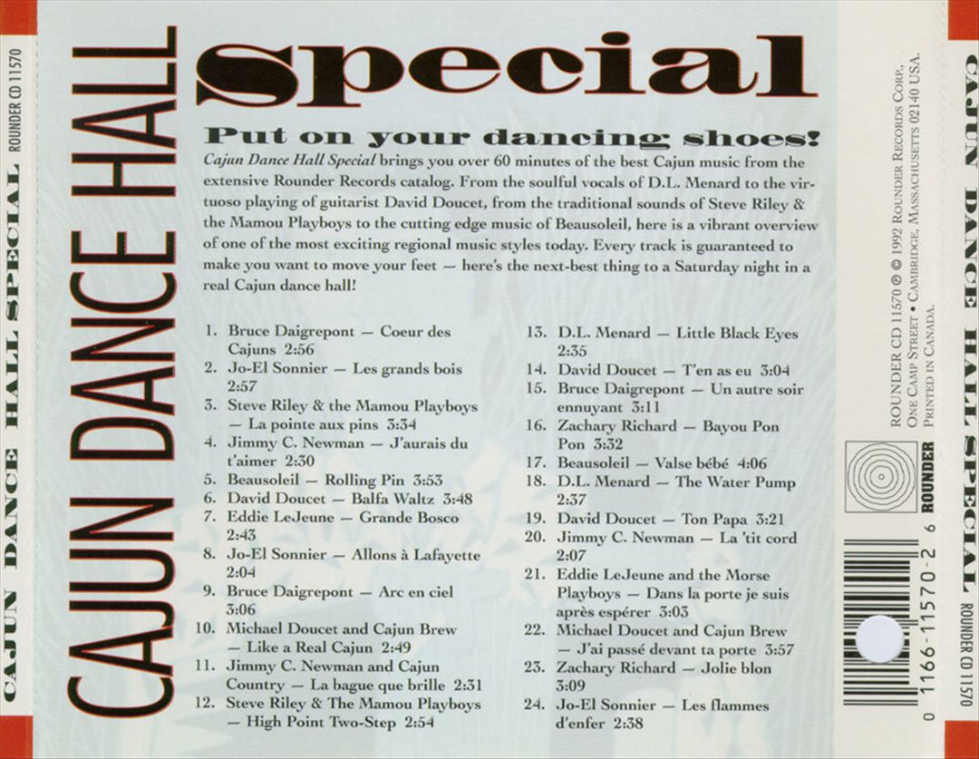 Cajun Dance Hall Special cover art