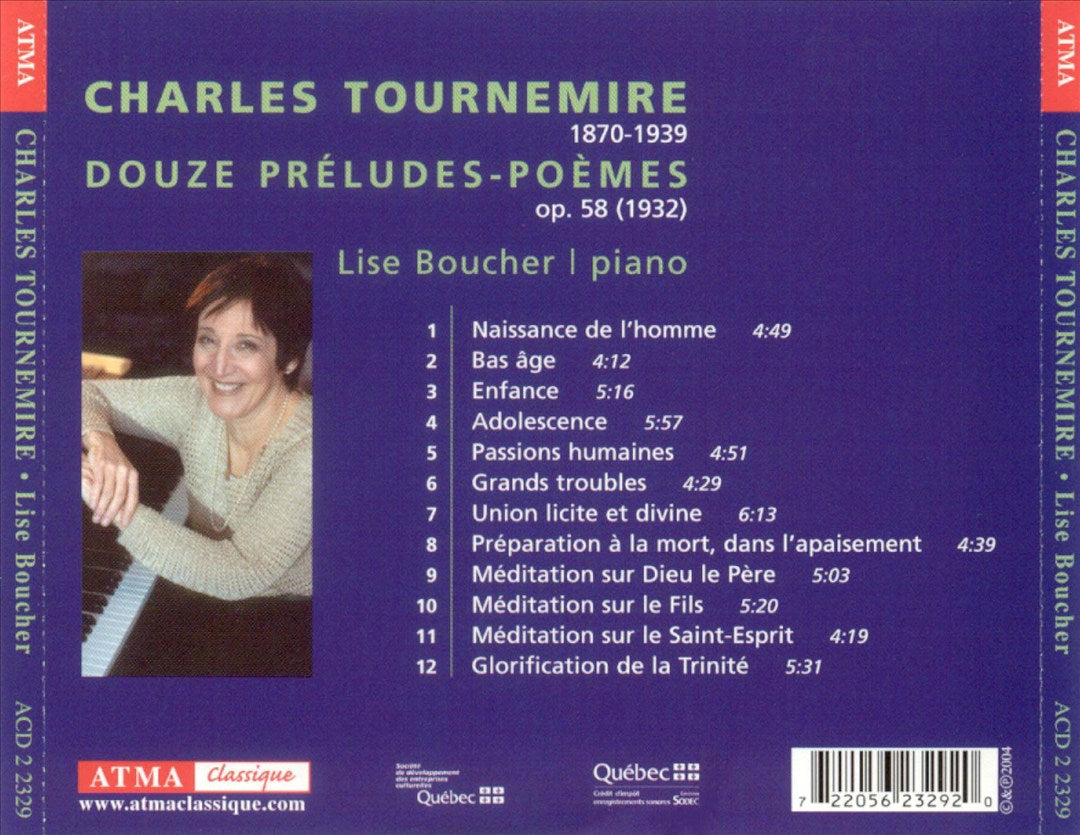 Charles Tournemire: Douze Préludes-Poèmes cover art