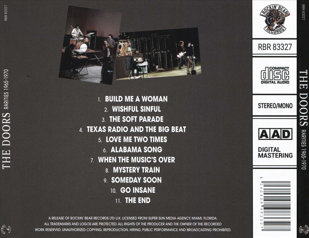 Rarities 1965-1970 cover art