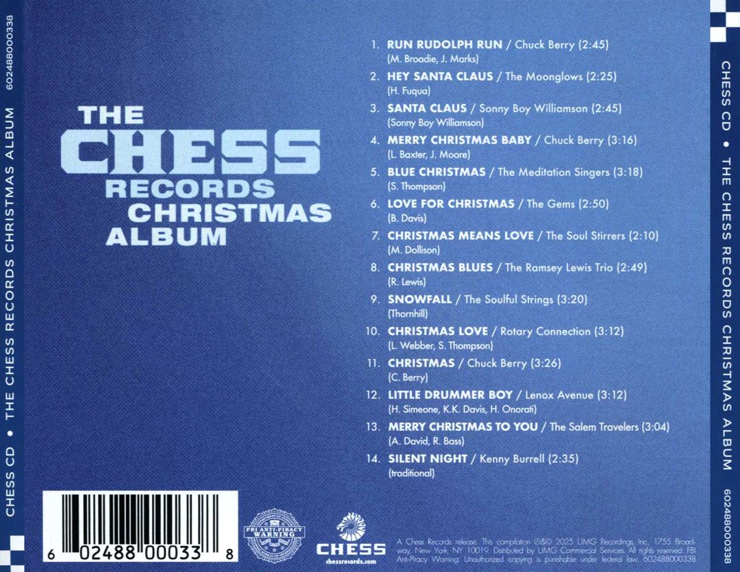 Chess Records Christmas Album  cover art