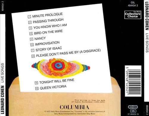 Live Songs cover art