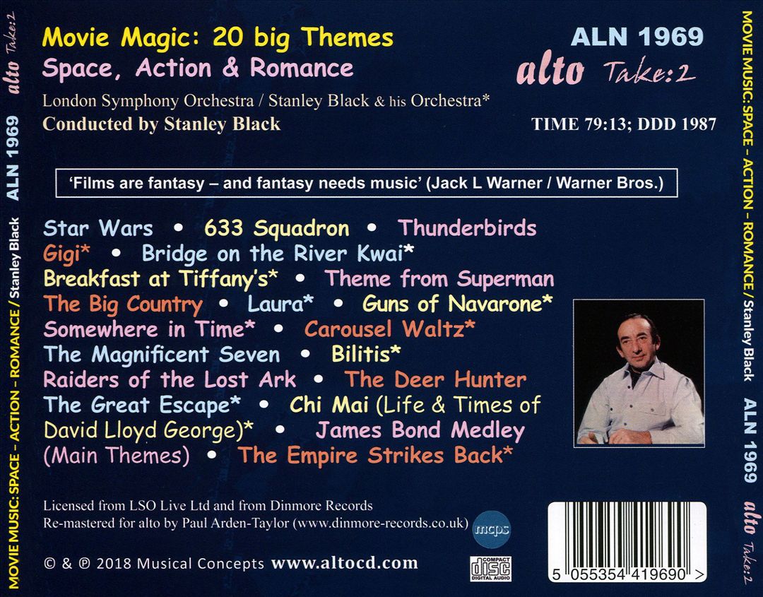 Movie Magic: 20 Big Themes - Space, Action & Romance cover art
