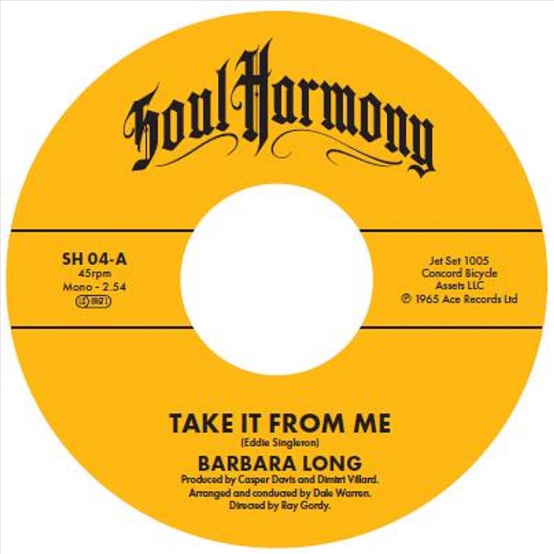 Take It From Me cover art