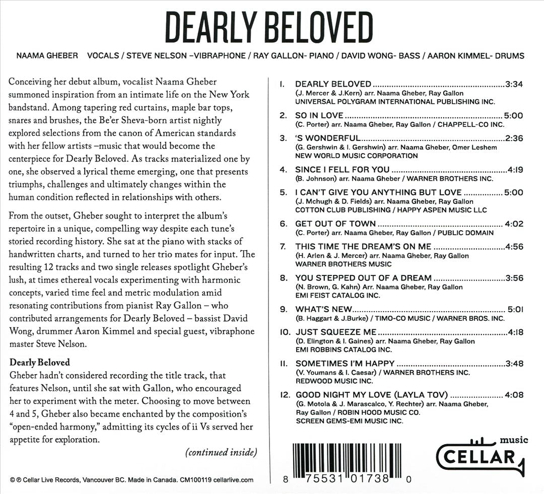 Dearly Beloved cover art