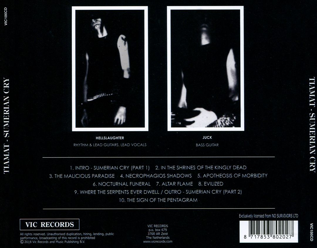 Sumerian Cry cover art