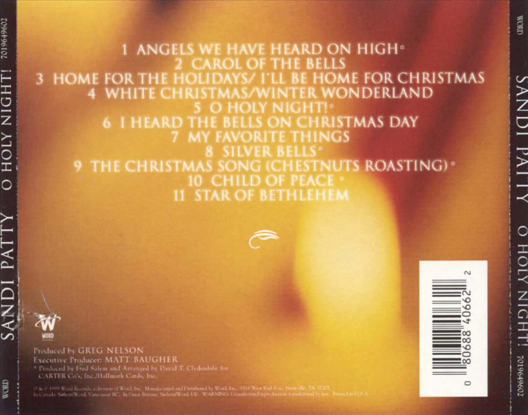 O Holy Night cover art