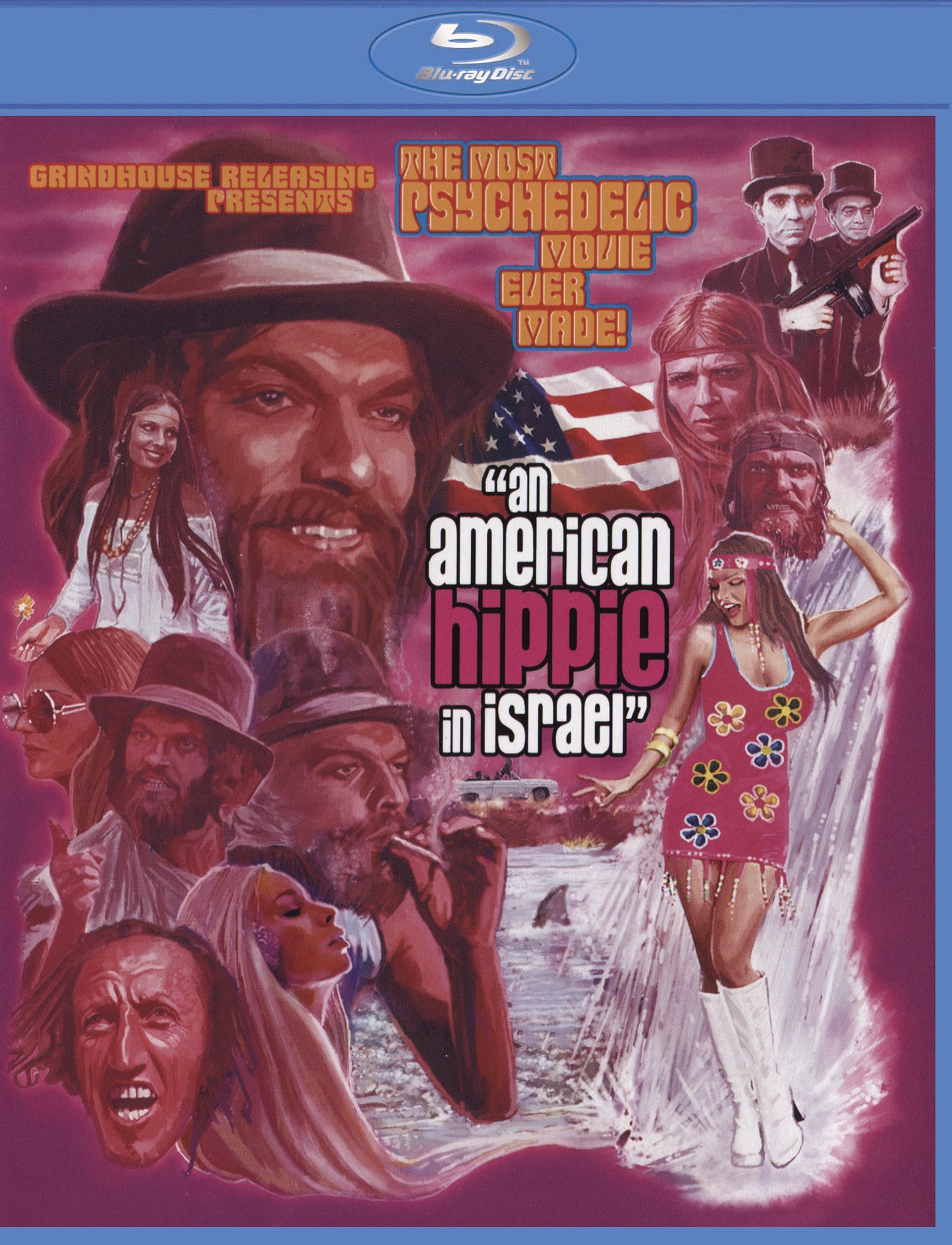 American Hippie in Israel [Blu-ray] cover art