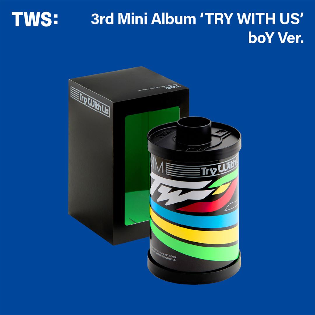 TWS 3rd Mini Album ‘TRY WITH US’ [boY Ver.] cover art