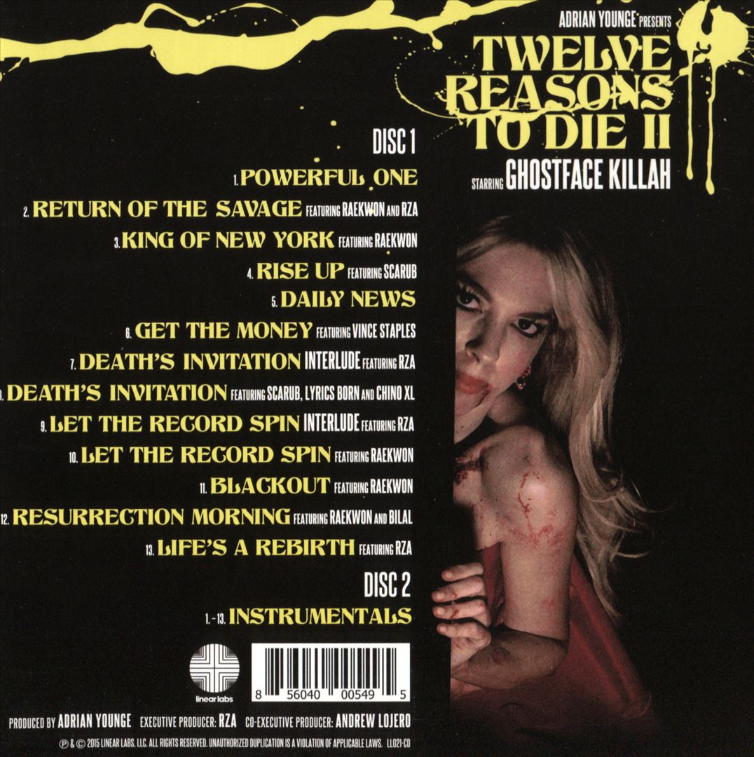 Adrian Younge Presents Twelve Reasons to Die II cover art