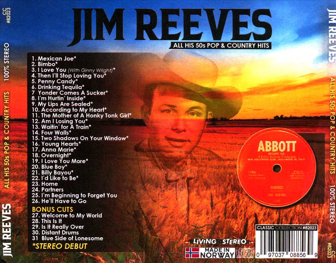 All His 50s Pop and Country Hits cover art