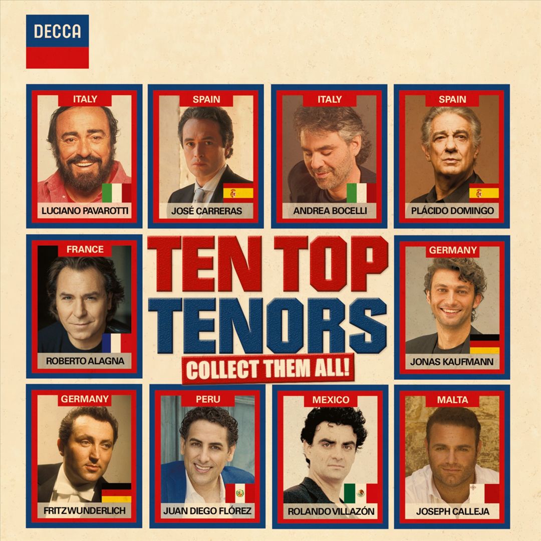 Ten Top Tenors [2015] cover art