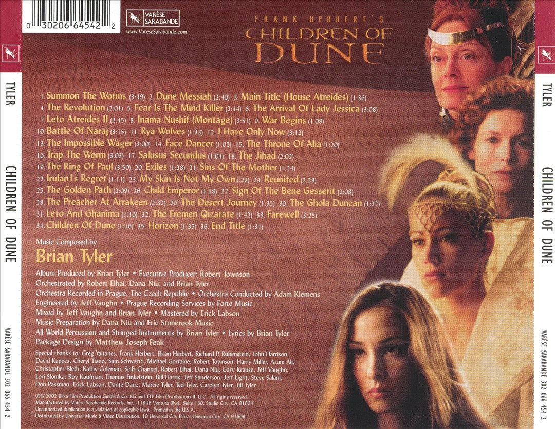 Frank Herbert's Children of Dune [Original Television Soundtrack] cover art