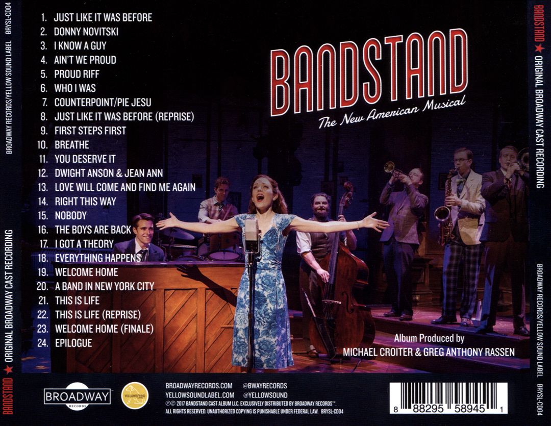 Bandstand [Original Broadway Cast Recording] cover art