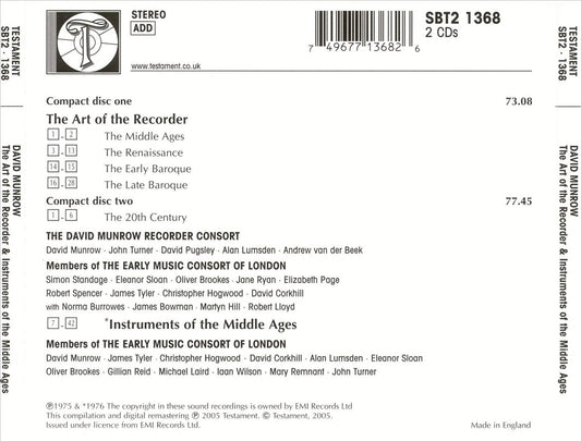 Art of the Recorder cover art