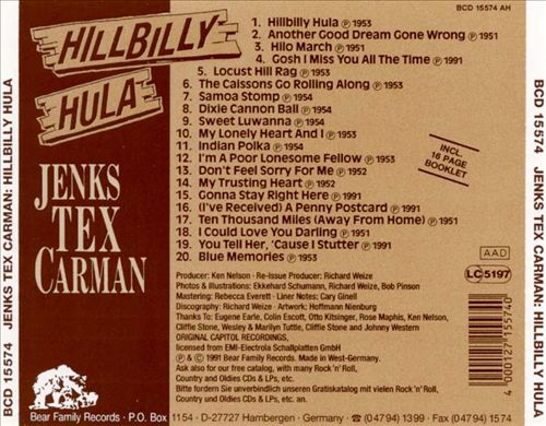 Hillbilly Hula cover art