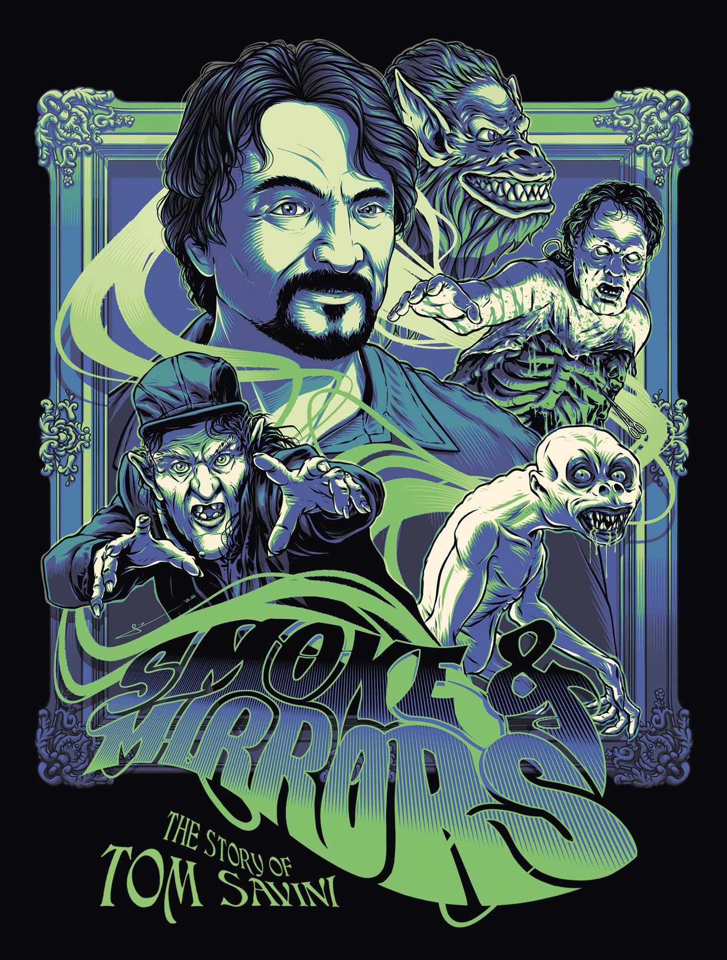 Smoke and Mirrors: The Story of Tom Savini [Blu-ray] cover art
