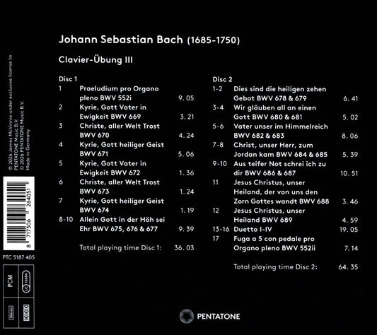 Bach: Clavier-Übung III cover art