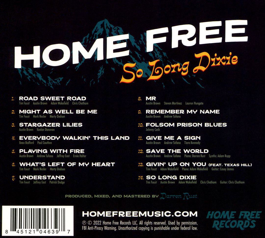 So Long Dixie cover art