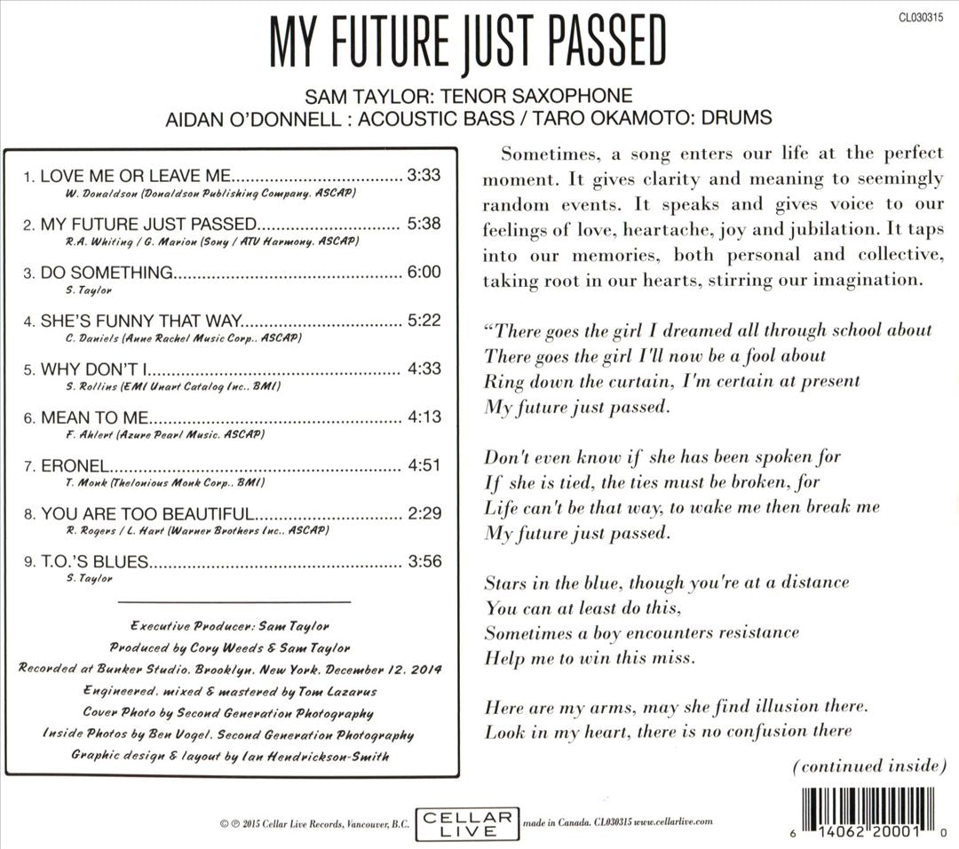 My Future Just Passed cover art