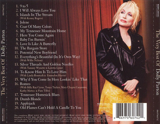 Very Best of Dolly Parton [BMG 2007] cover art