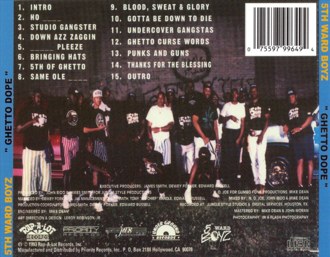 Ghetto Dope cover art