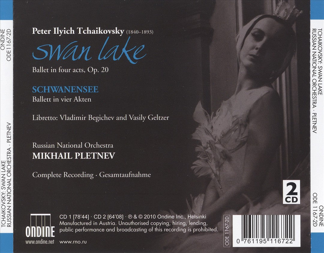 Tchaikovsky: Swan Lake cover art