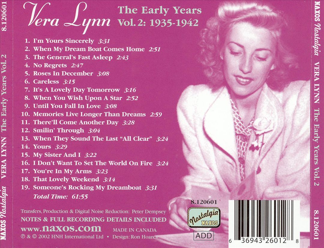 Early Years, Vol. 2: Original Recordings 1935-1942 cover art