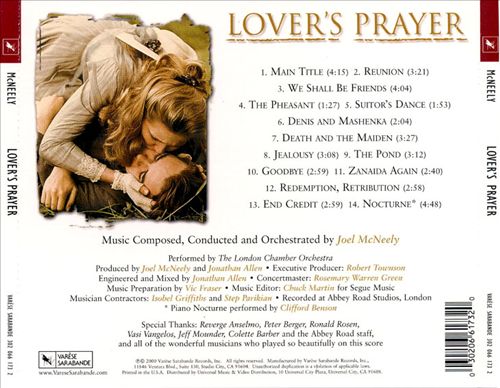 Lover's Prayer [Original Motion Picture Soundtrack] cover art
